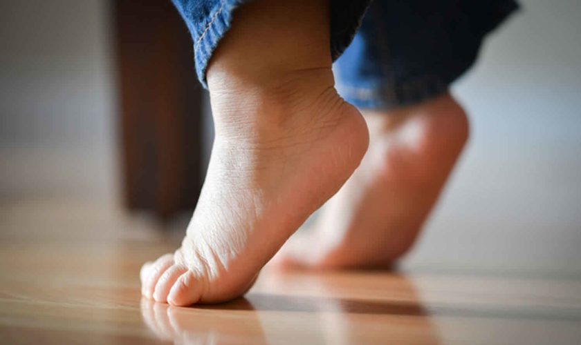 toe walking