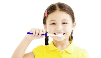 brushing teeth for kids