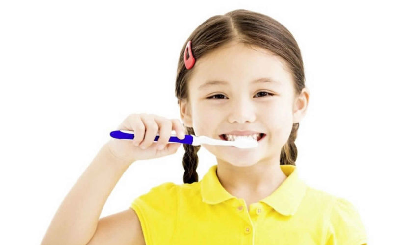 brushing teeth for kids