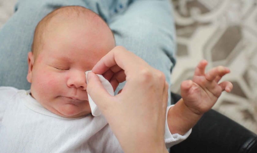 how to clean baby ears