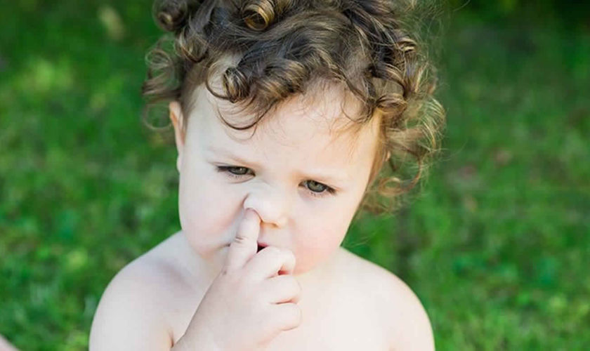 how to stop nose picking in child