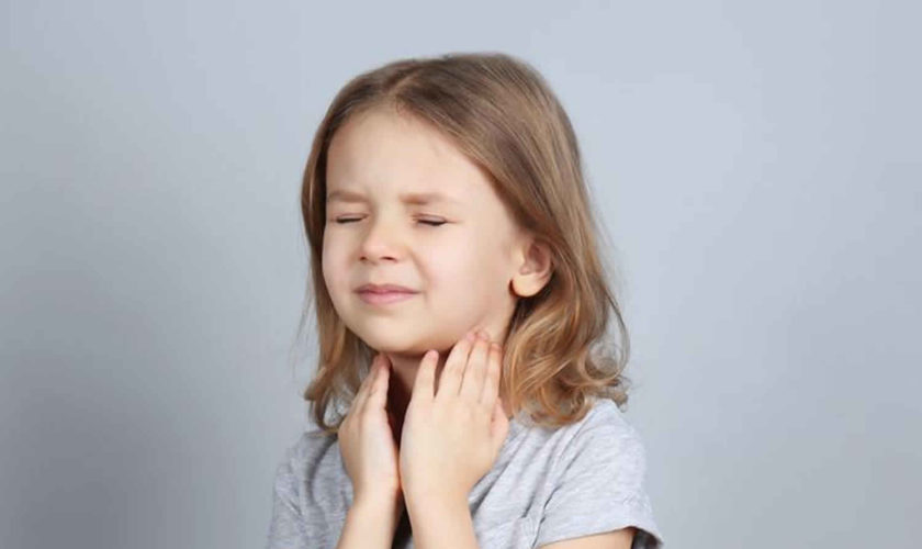 kids sore throat